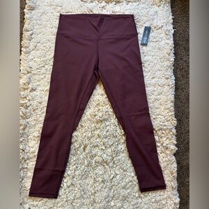 Savvi Lifestyle Co. Sskin Leggings 2X Maroon (would fit 3X 4X too) NWT